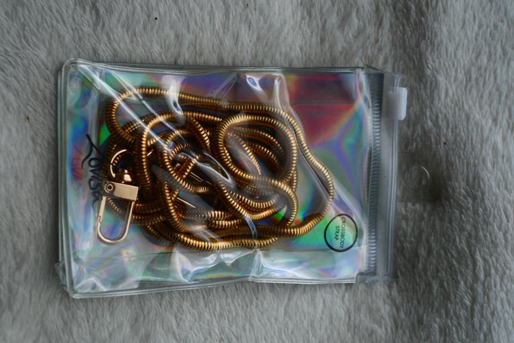 Gouden Telefoon(hoes)houder / Crossbody Strap, Ophalen of Verzenden, Nieuw