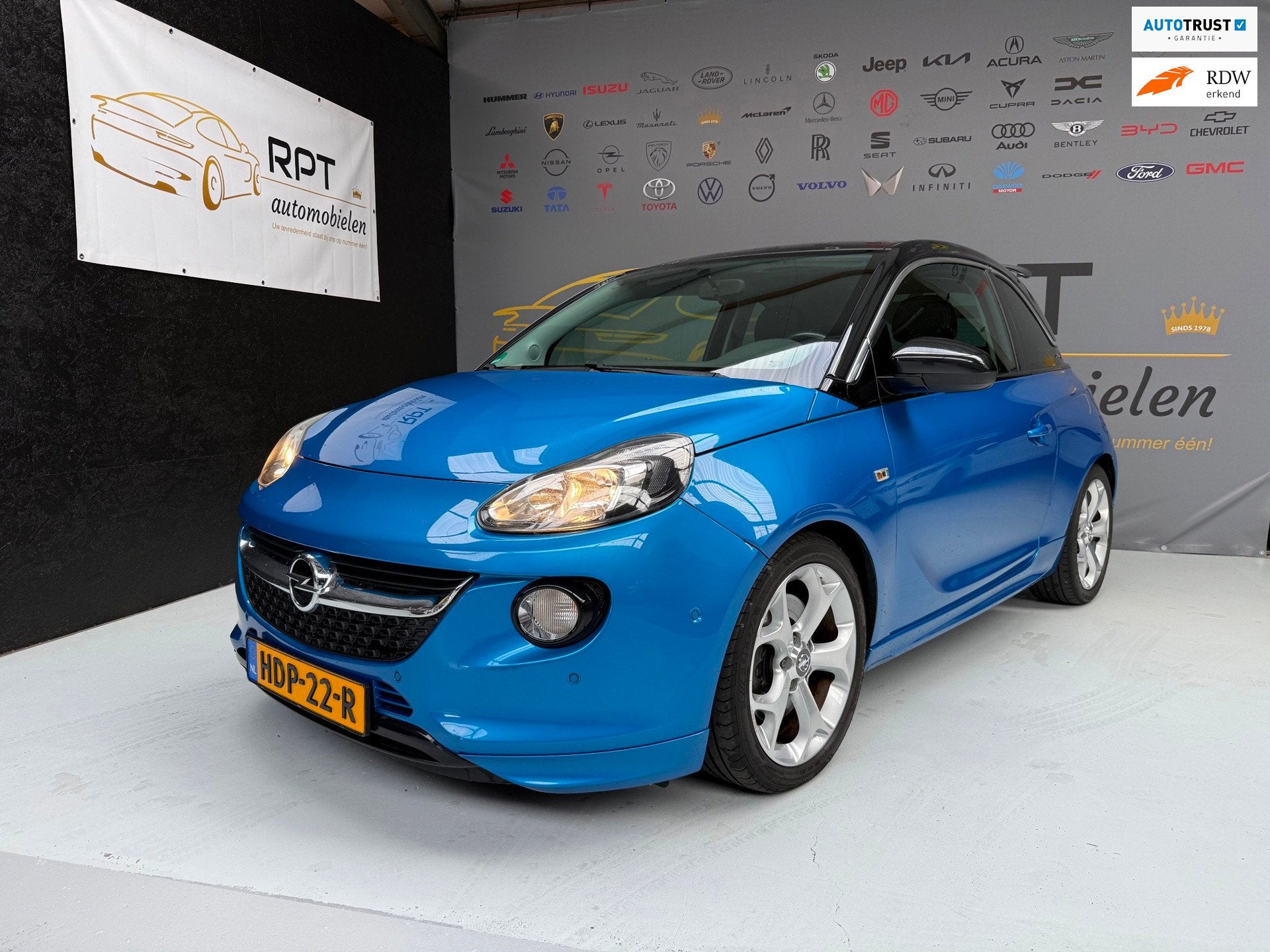 Opel ADAM 1.4 Turbo S panoramadak, Voorwielaandrijving, ADAM, Gebruikt, 4 cilinders