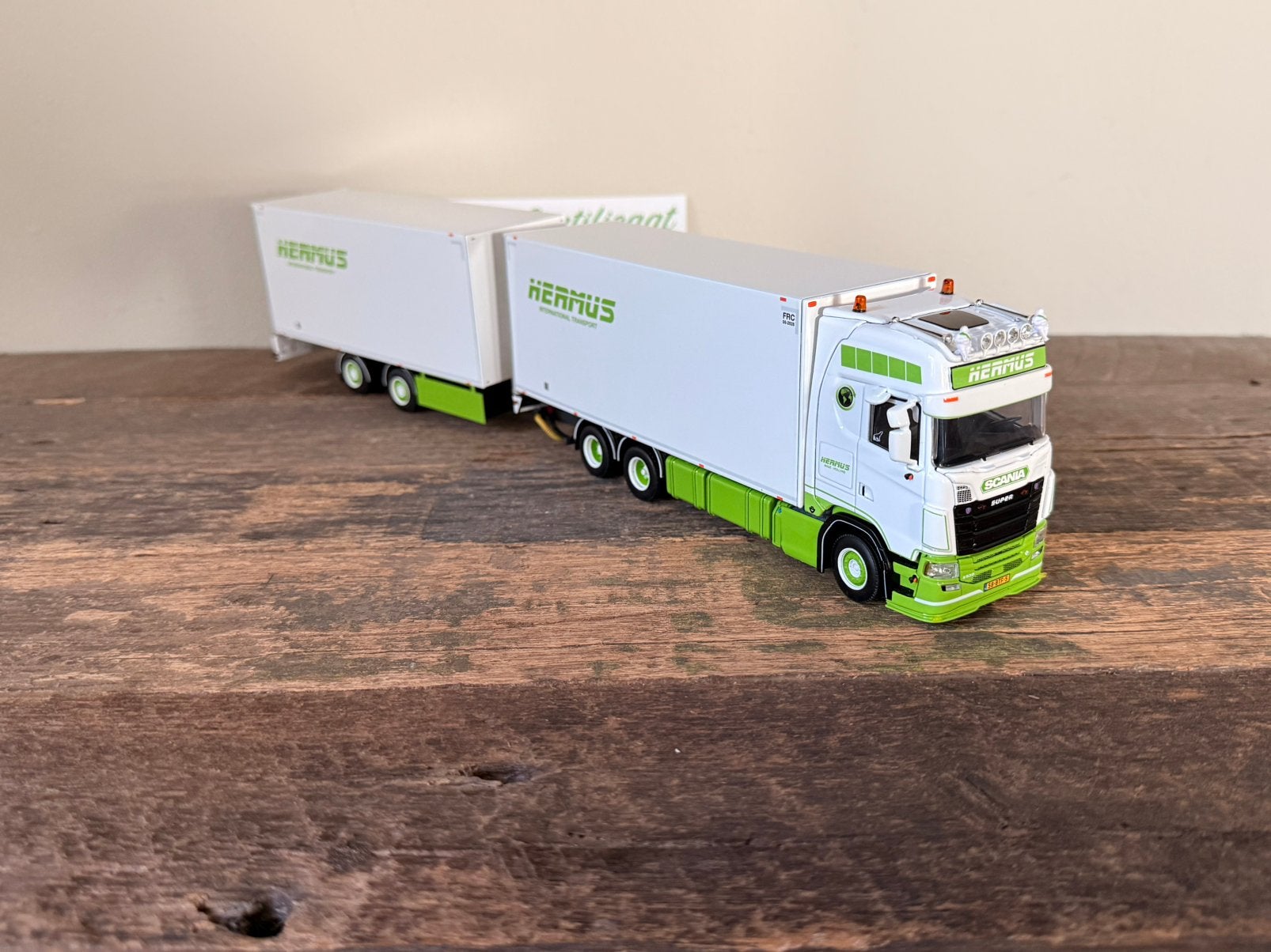WSI - Scania next gen Hermus, Ophalen of Verzenden, Zo goed als nieuw, Bus of Vrachtwagen, Wsi
