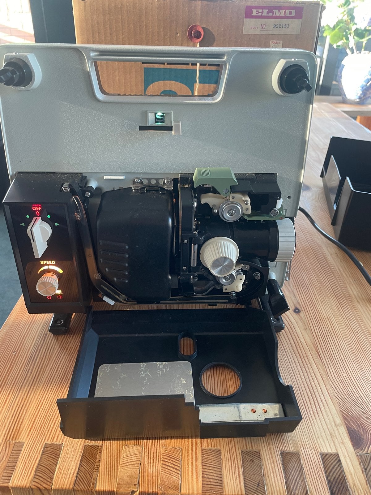 Elmo SP 8m/m Filmprojector Jaren '70, Ophalen, Niet werkend