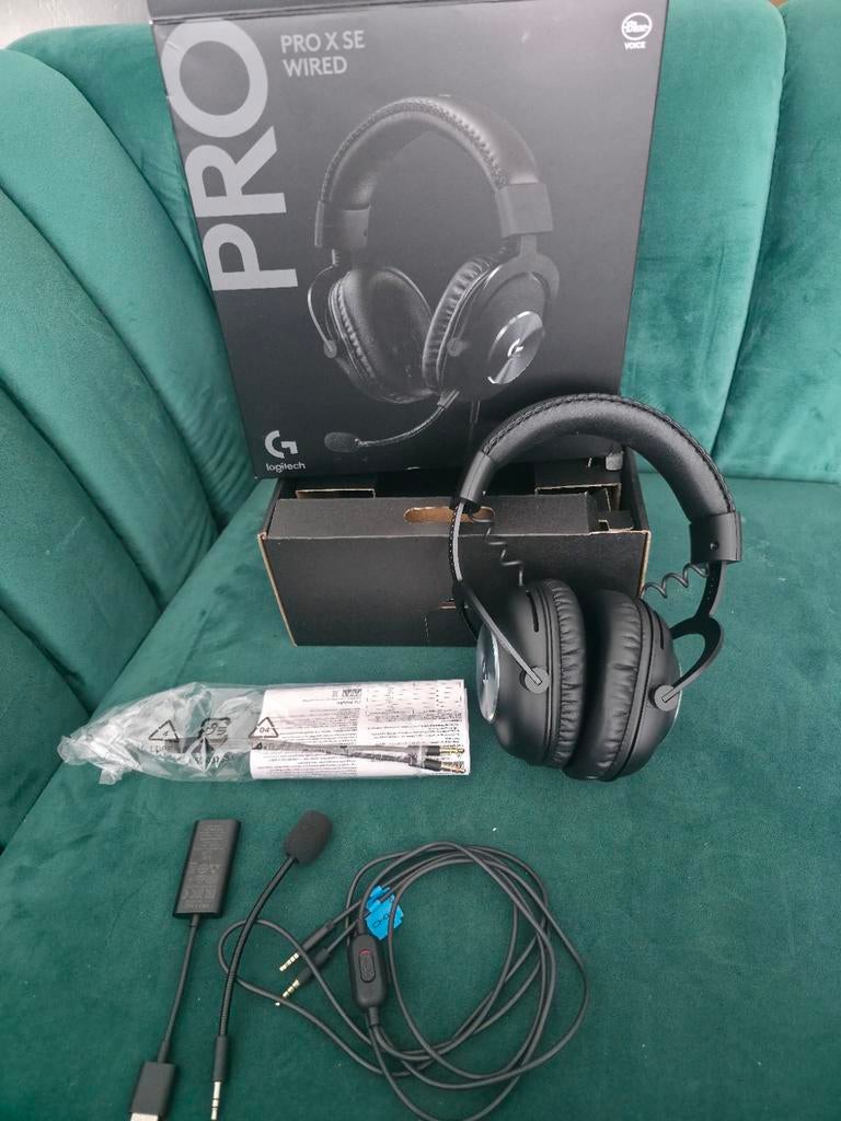 Logitech G Pro X SE Wired Gaming Headset - Nieuwstaat, Computers en Software, Headsets, Nieuw, Gaming headset, Ophalen of Verzenden