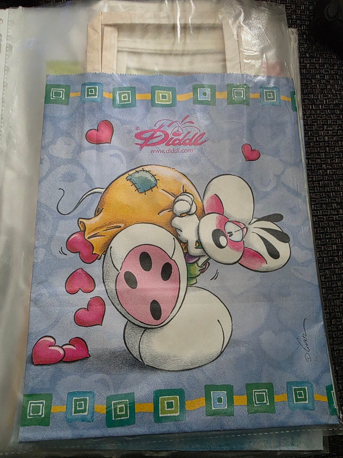 17 Diddl en vrienden kleine tasjes, Ophalen of Verzenden, Verschillende figuren, Zo goed als nieuw, Tas, Koffer of Zak