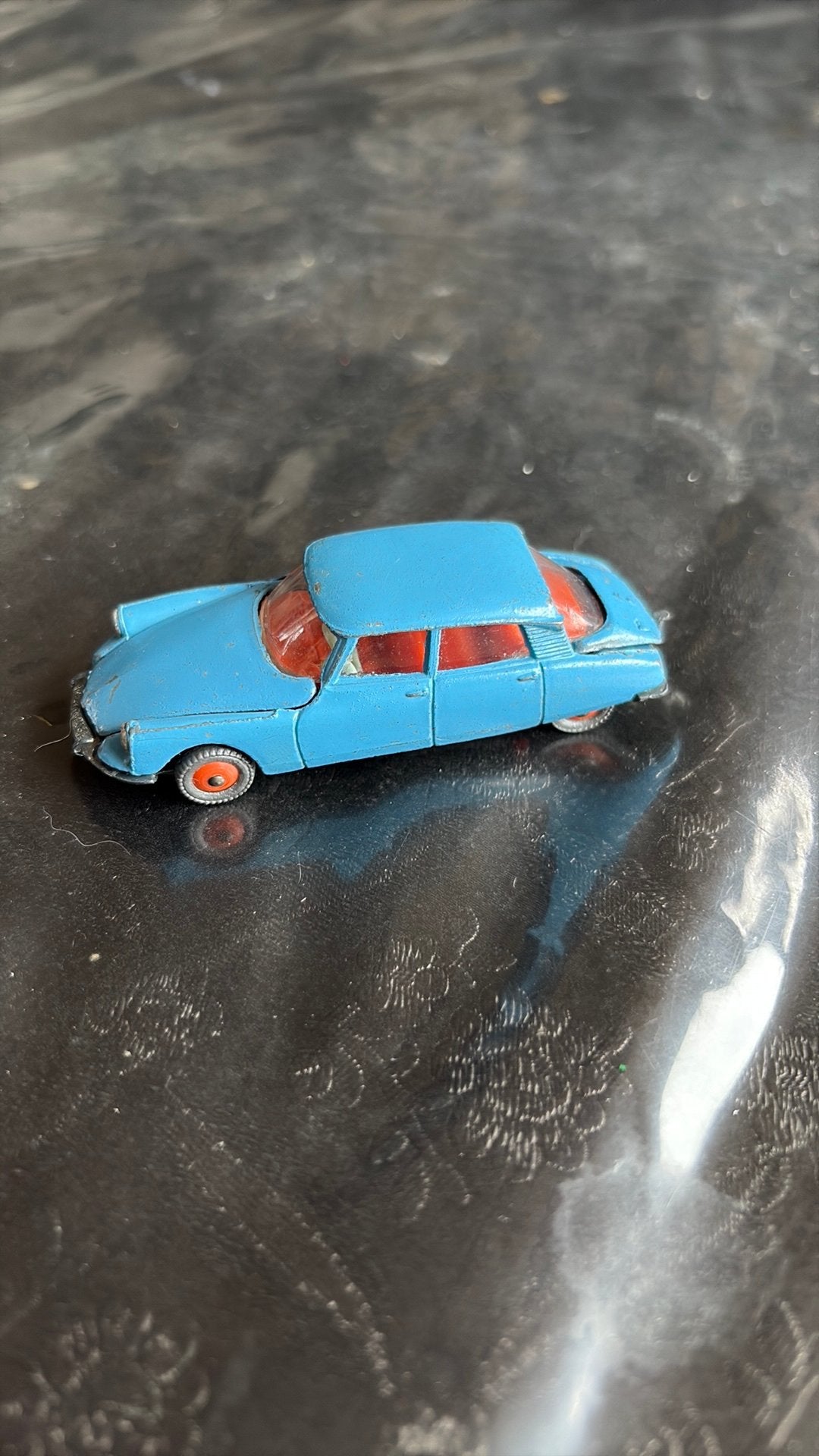 Majorette n13 Citroen DS Rail Route Zeldzaam, Ophalen of Verzenden, Gebruikt, Auto, Majorette