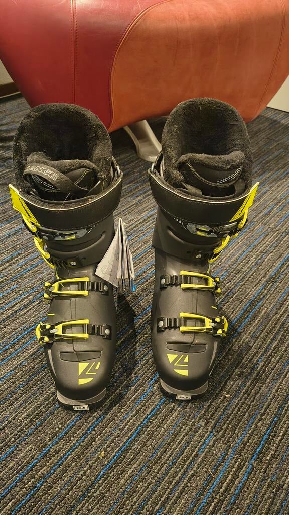 Nieuwe Lange SX100 skischoenen maat 39-40 (25,5), Ophalen of Verzenden