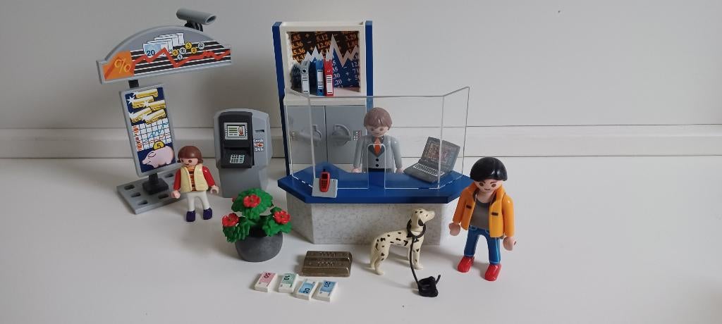 playmobil bankbalie 4402 compleet, Kinderen en Baby's, Speelgoed | Playmobil, Ophalen of Verzenden, Zo goed als nieuw, Complete set