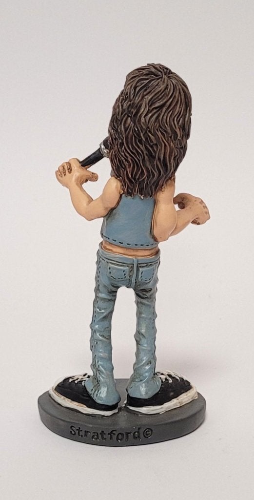 Bon Scott ACDC beeldje by Warren Stratford decoratie beeld, Info@deconoord.nl, Deco Noord, Nieuw, Ophalen of Verzenden
