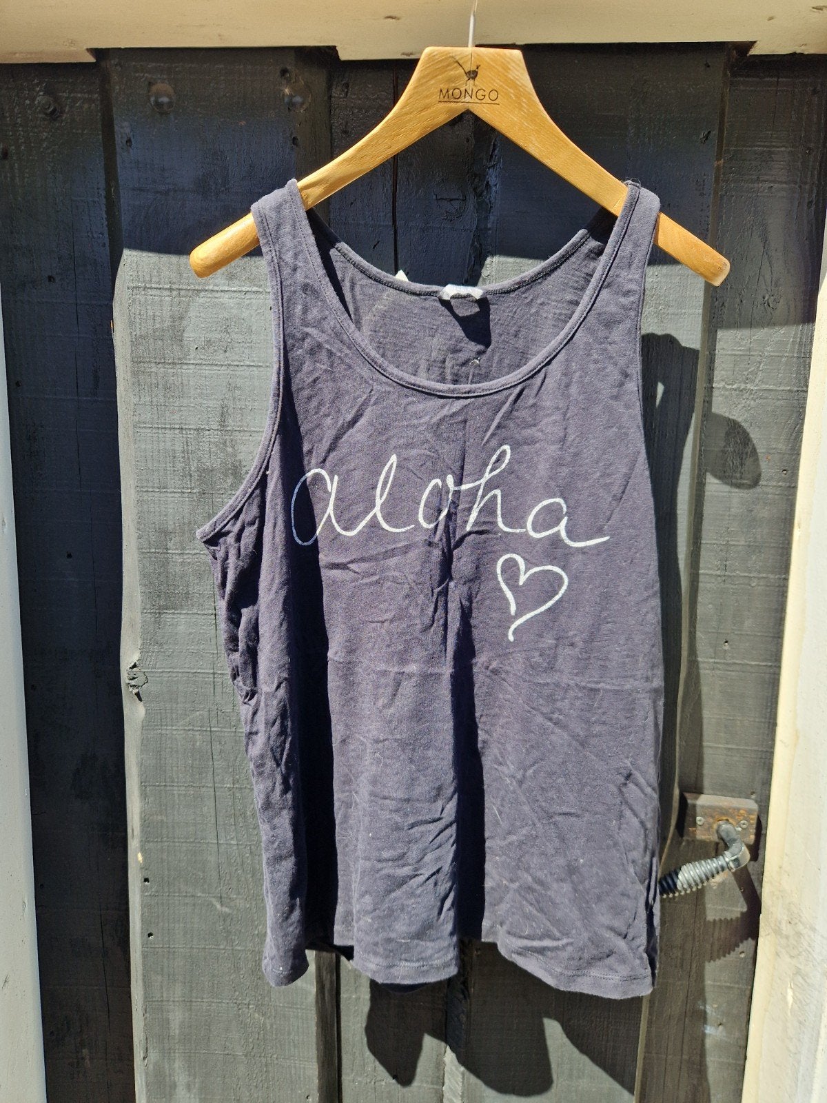 Hema Topje XL Zwart met Aloha Print, Kleding | Dames, Zwart, Maat 46/48 (XL) of groter, Ophalen of Verzenden, Zonder mouw