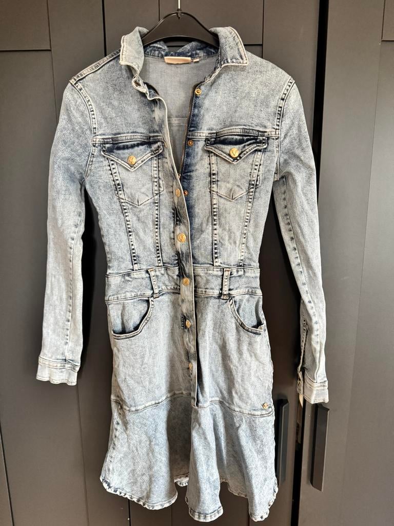 Josh V jeans jurk maat XS Nieuw, Blauw, Nieuw, Ophalen of Verzenden, Knielengte