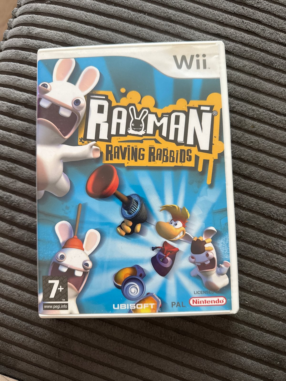 Rayman Raving Rabbids Wii - Avontuurlijk partyspel, Avontuur en Actie, Gebruikt, Ophalen of Verzenden, 3 spelers of meer