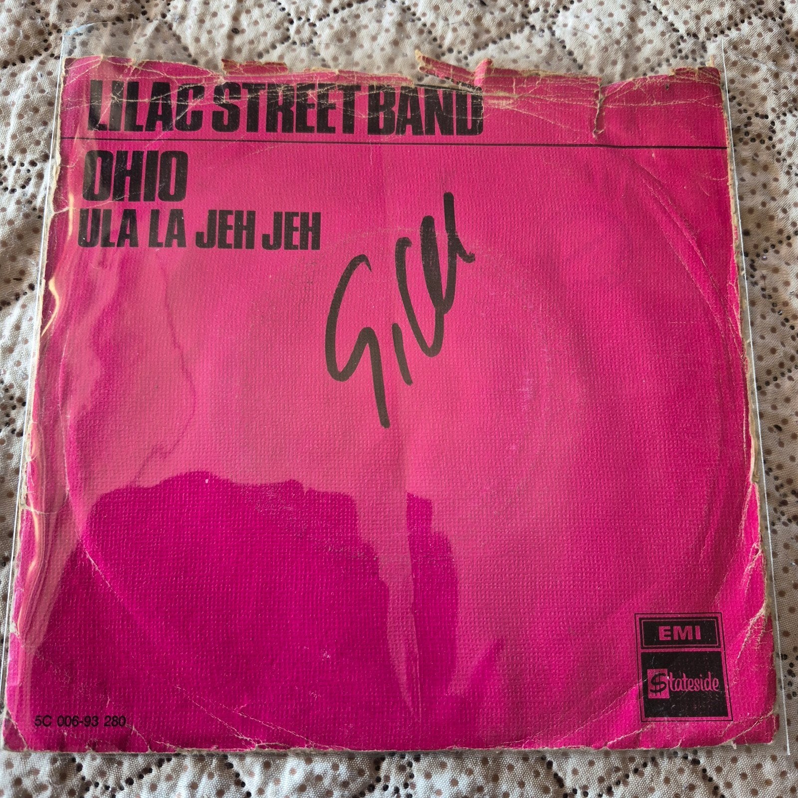 Lilac street  band - Ohio / Ula la jeh jeh, Ophalen of Verzenden, Gebruikt, Pop