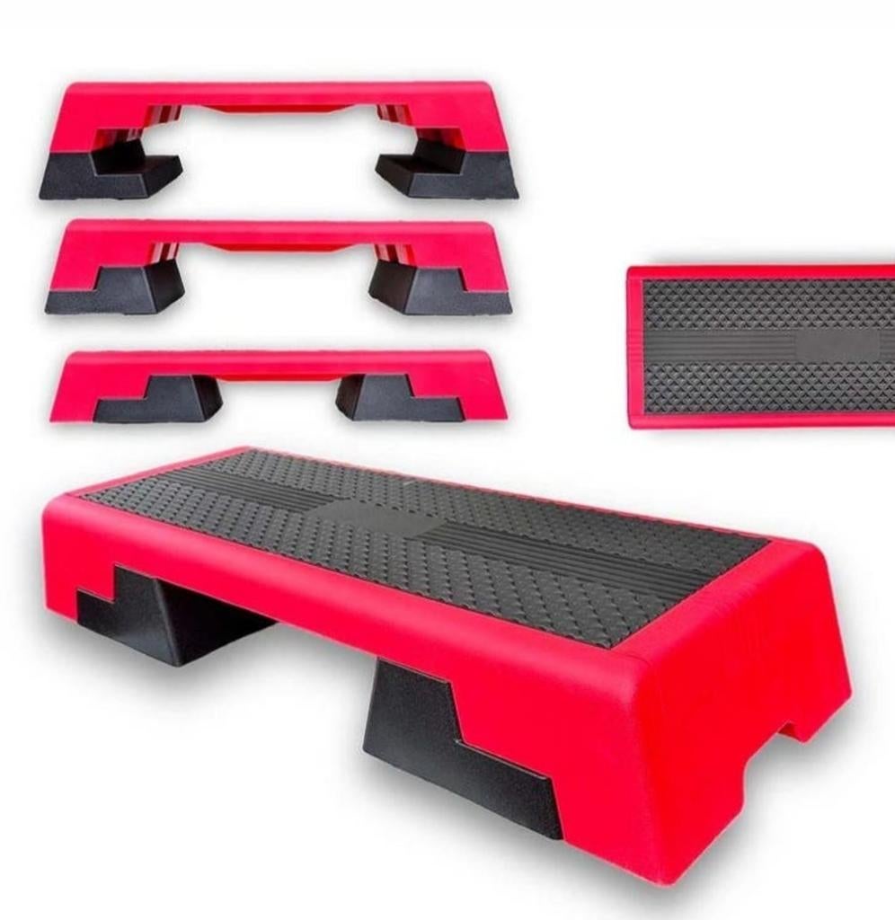 KRAKEN Fitness Step XL - Verstelbaar & Antislip, Ophalen of Verzenden, Zo goed als nieuw, Stepbank