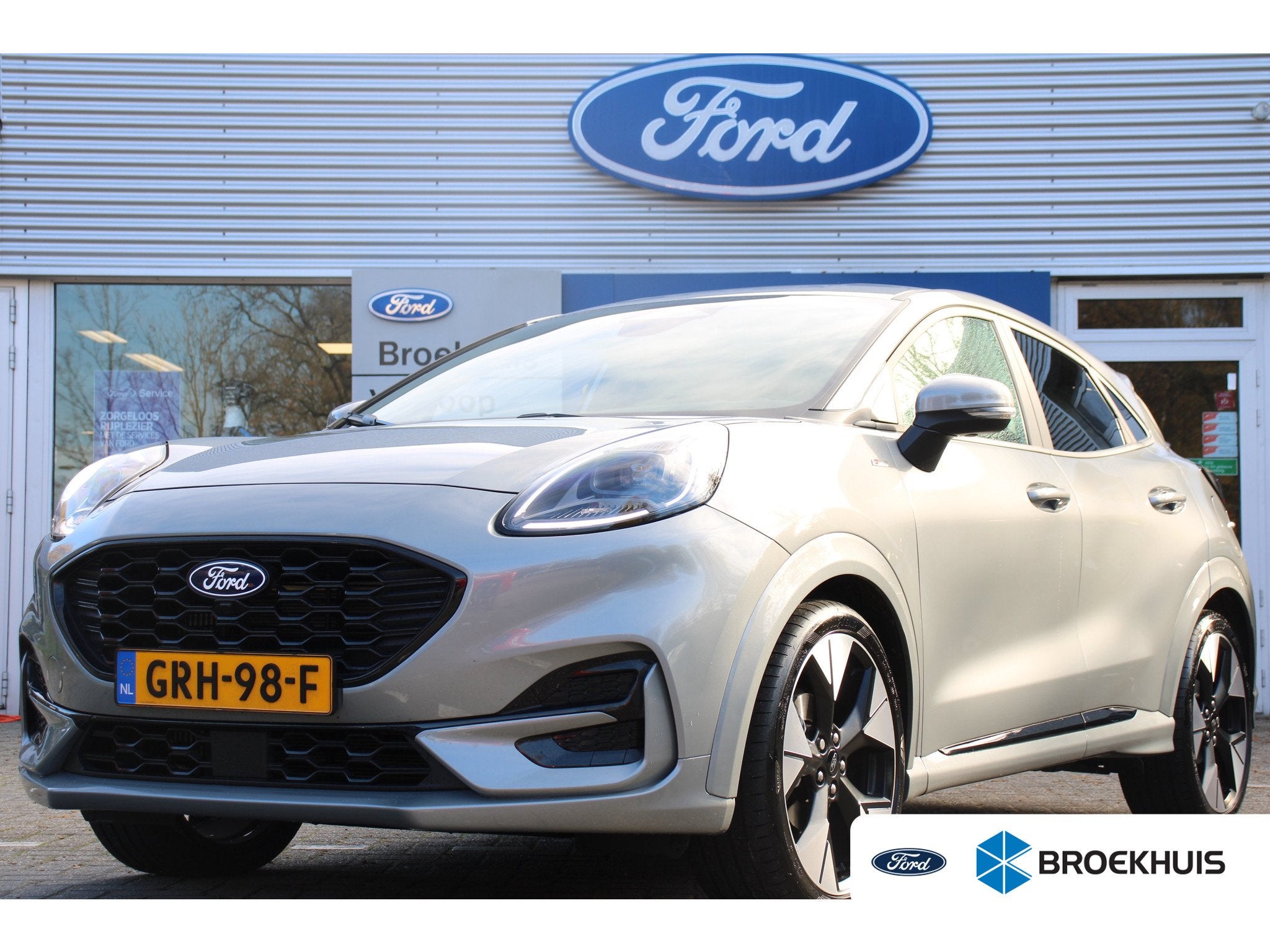 Ford Puma 1.0EB HYBRID ST-LINE X, Auto's, Keurmerk '100% Onderhouden', 12 maanden, 125 pk, Euro 6