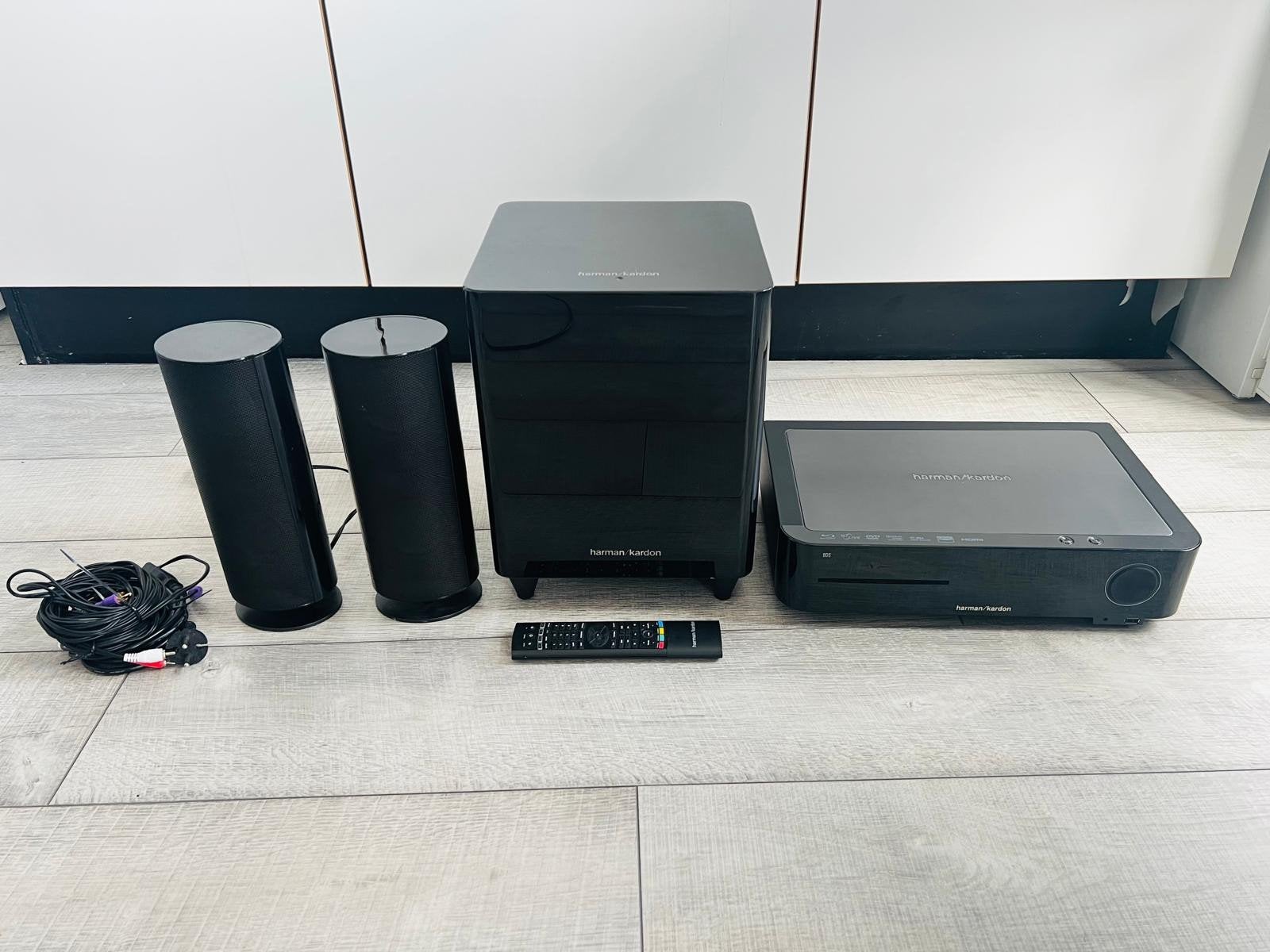 Harman Kardon BDS 2 Blu-ray Disc Systeem met 2.1 speakers, Audio, Tv en Foto, Home Cinema-sets, Overige merken, Gebruikt, 2.1-systeem