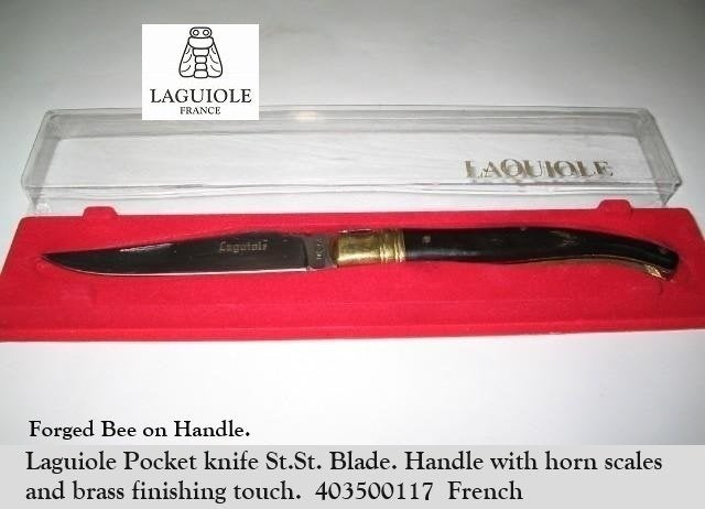 T.k.a. Laquiole Pockt Knife., Ophalen of Verzenden, Overige soorten, Overige gebieden, Mes of Dolk