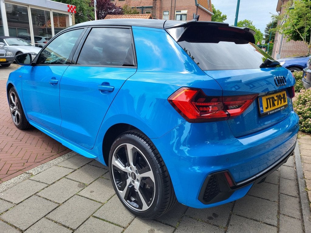 Audi A1 SPORTBACK 30 TFSI Pro Line S, Auto's, Audi, 12 maanden, Blauw, Leder en Stof, Bedrijf