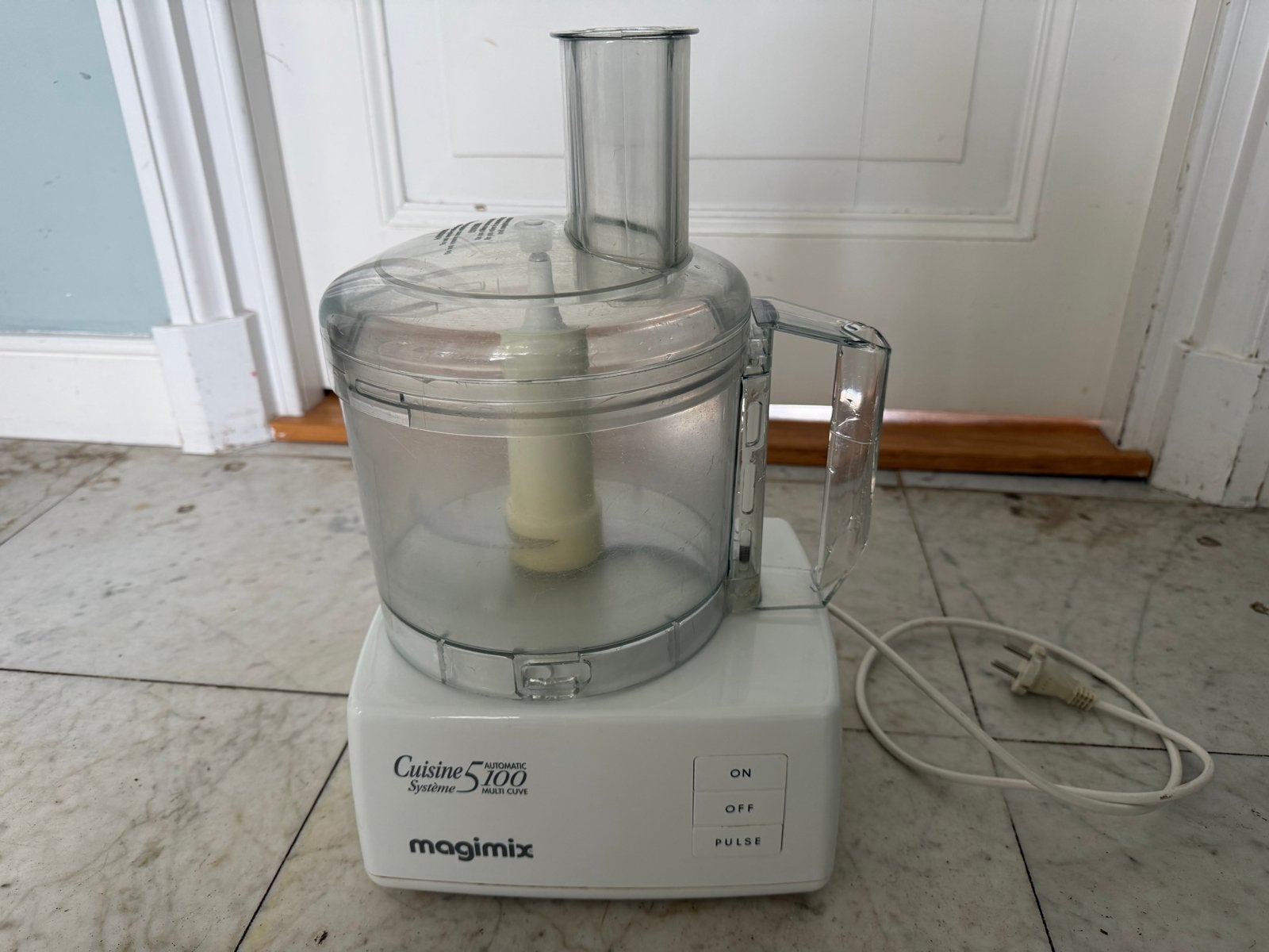 Magimix Cuisine Systeme 5100 foodprocessor, Witgoed en Apparatuur, Gebruikt, Ophalen of Verzenden, Vaatwasserbestendig, 3 snelheden of meer