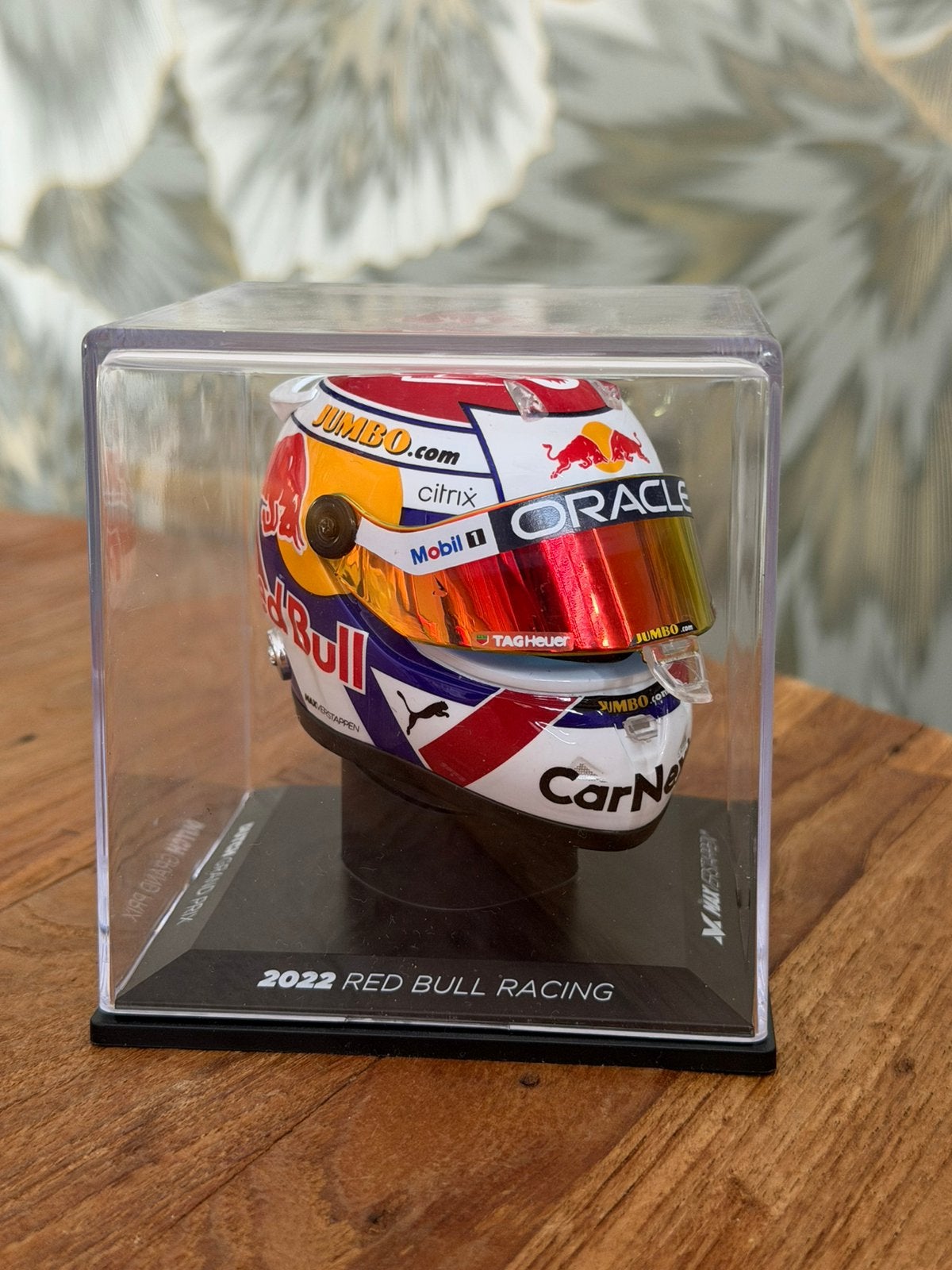 Max Verstappen 1:4 helm - 2022 Dutch Grand Prix, Verzamelen, Ophalen of Verzenden, Zo goed als nieuw, Formule 1