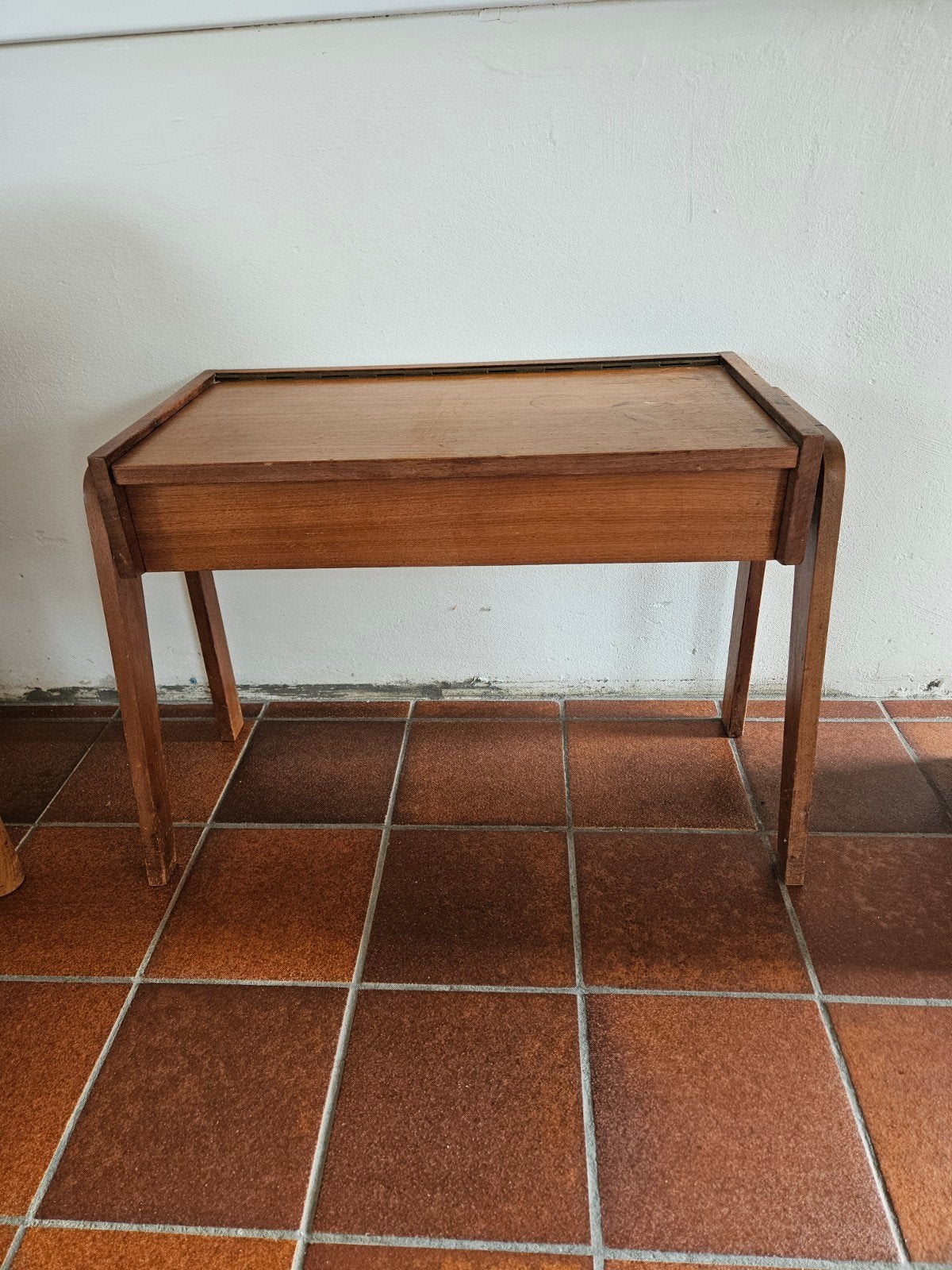 Vintage naaikistje / naaikastje - hout, Ophalen