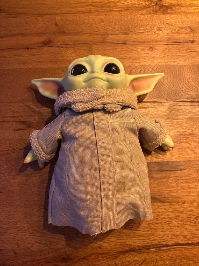 Baby Yoda / Grogu knuffel The Mandalorian, Ophalen, Zo goed als nieuw, Jongen of Meisje