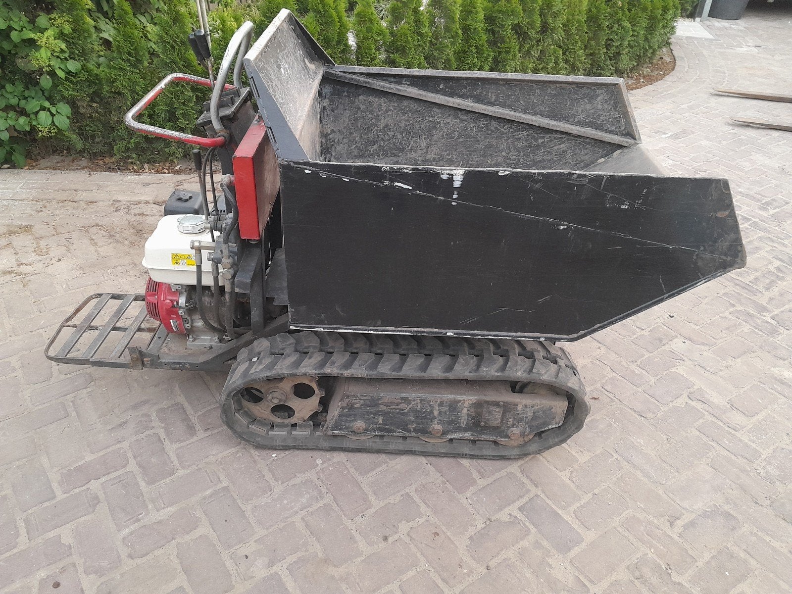 cormidi rupsdumper met Honda bezinemotor, Ophalen, Gebruikt