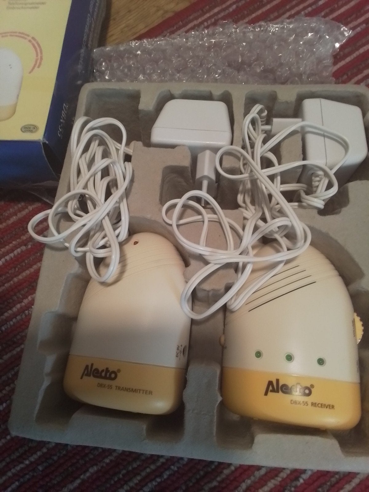 Alecto Babyfoon DBX-55 - Zo goed als nieuw, Ophalen of Verzenden, Zo goed als nieuw, 100 tot 250 meter, Digitaal