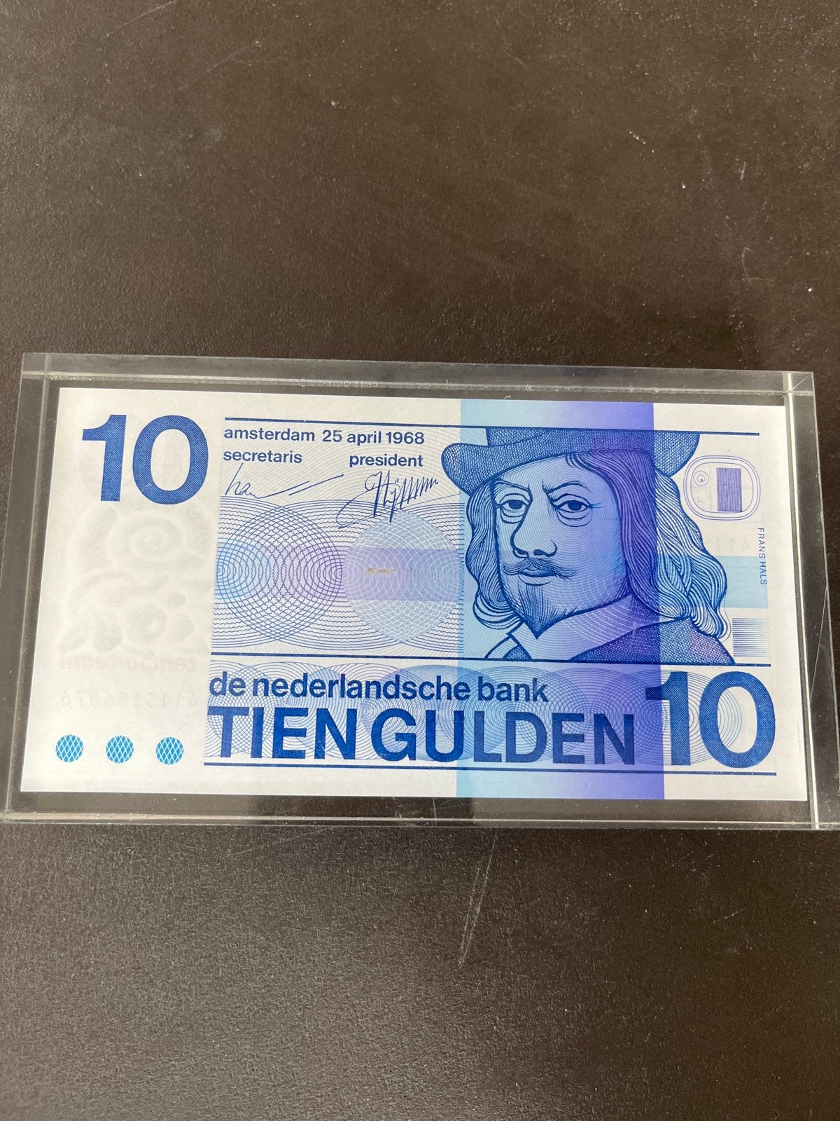 Zeldzaam 10 Gulden Biljet 1968 - Frans Hals, Postzegels en Munten, Bankbiljetten | Nederland, Ophalen, 10 gulden, Los biljet