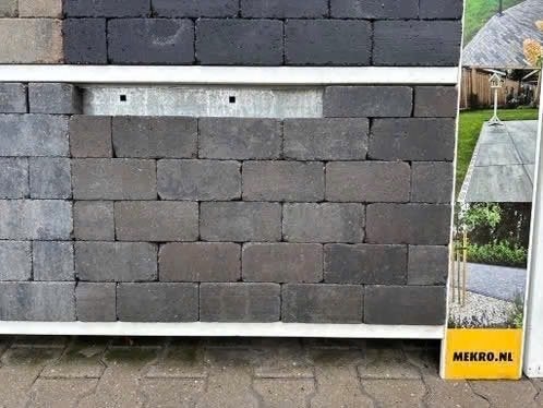 stonique trommel betonstraatsteen 6 cm oud drachten, Klinkers, Nieuw, Ophalen of Verzenden, 10 m² of meer