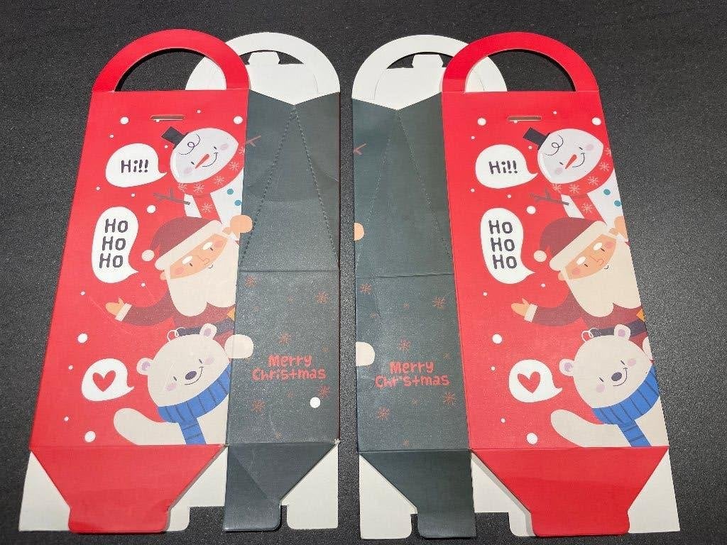 Kerst doos 2 stuks leuk om geld of kadootjes, Ophalen of Verzenden, Nieuw