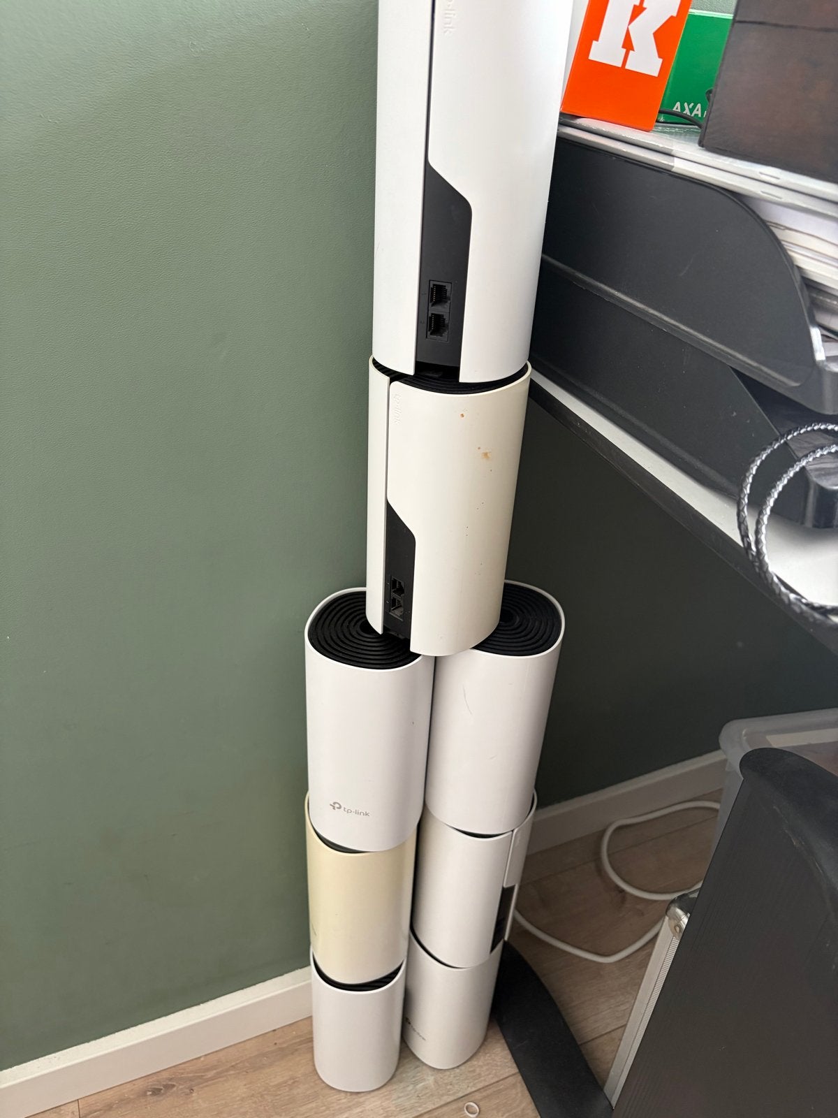 8x TP-Link Deco M4 Mesh WiFi Routers met Adapters, Ophalen of Verzenden, Gebruikt, Router