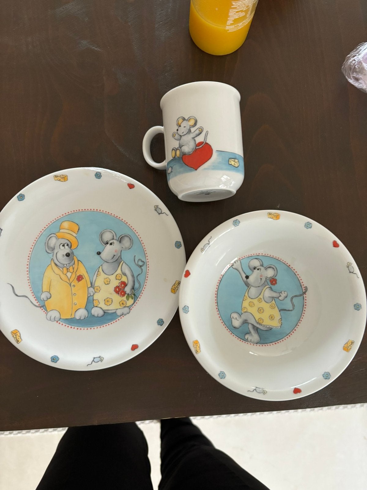 Nieuw kinder servies set, Overige materialen, Nieuw, Ophalen of Verzenden, Bord(en)