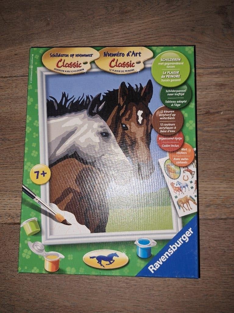 Ravensburger schilderen op nummer, Kinderen en Baby's, Ophalen of Verzenden, Zo goed als nieuw, Knutselen