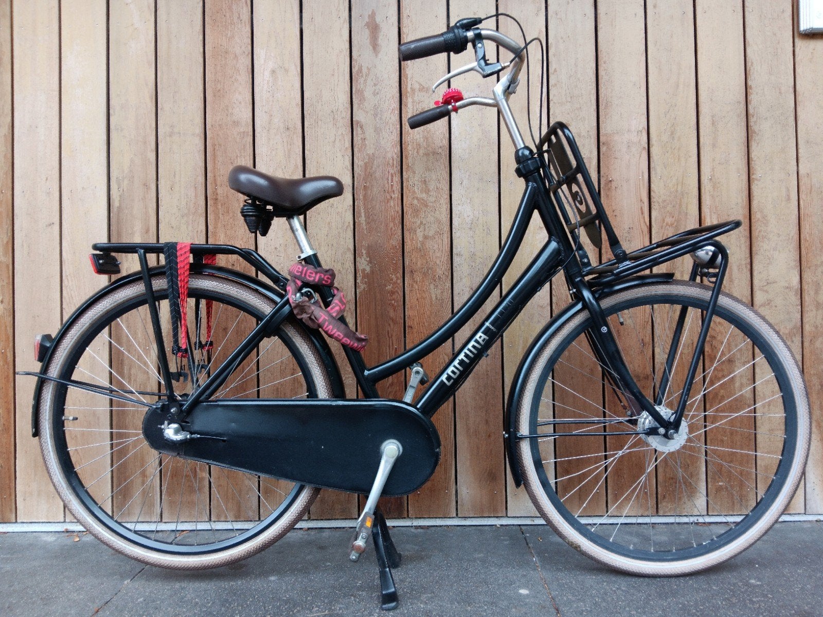 Cortina U4 D49/N3 Transport fiets, Fietsen en Brommers, Fietsen | Dames | Damesfietsen, Terugtraprem, 47 tot 50 cm, Versnellingen