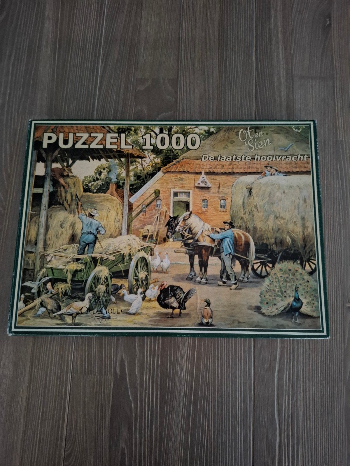 Ot en Sien Puzzel 1000 Stukjes - De Laatste Hooivracht, Ophalen of Verzenden, 500 t/m 1500 stukjes, Zo goed als nieuw, Legpuzzel