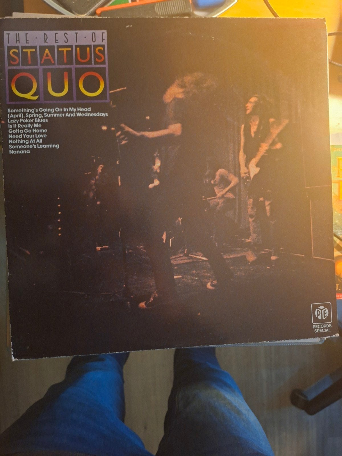 Status Quo-The Rest of Status Quo 1976 UK LP Vinyl, Gebruikt, Ophalen of Verzenden, 1970 - 1979, 12 inch