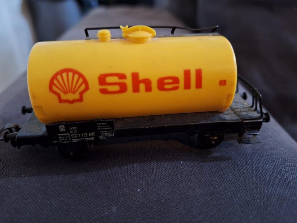 Shell tankwagon H0, Wisselstroom, Gebruikt, Wagon, Ophalen of Verzenden