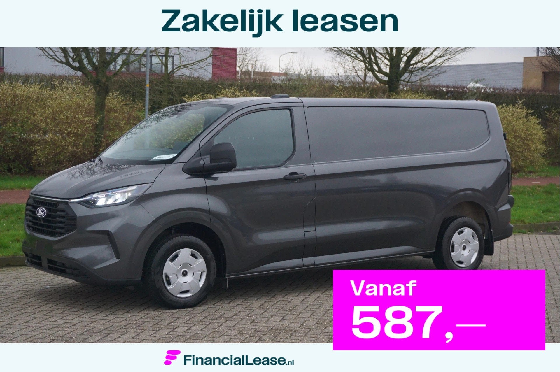 Ford Transit Custom 300L 136PK Trend BPM VRIJ! 13" Sync Sche, Voorwielaandrijving, 136 pk, Gebruikt, 4 cilinders