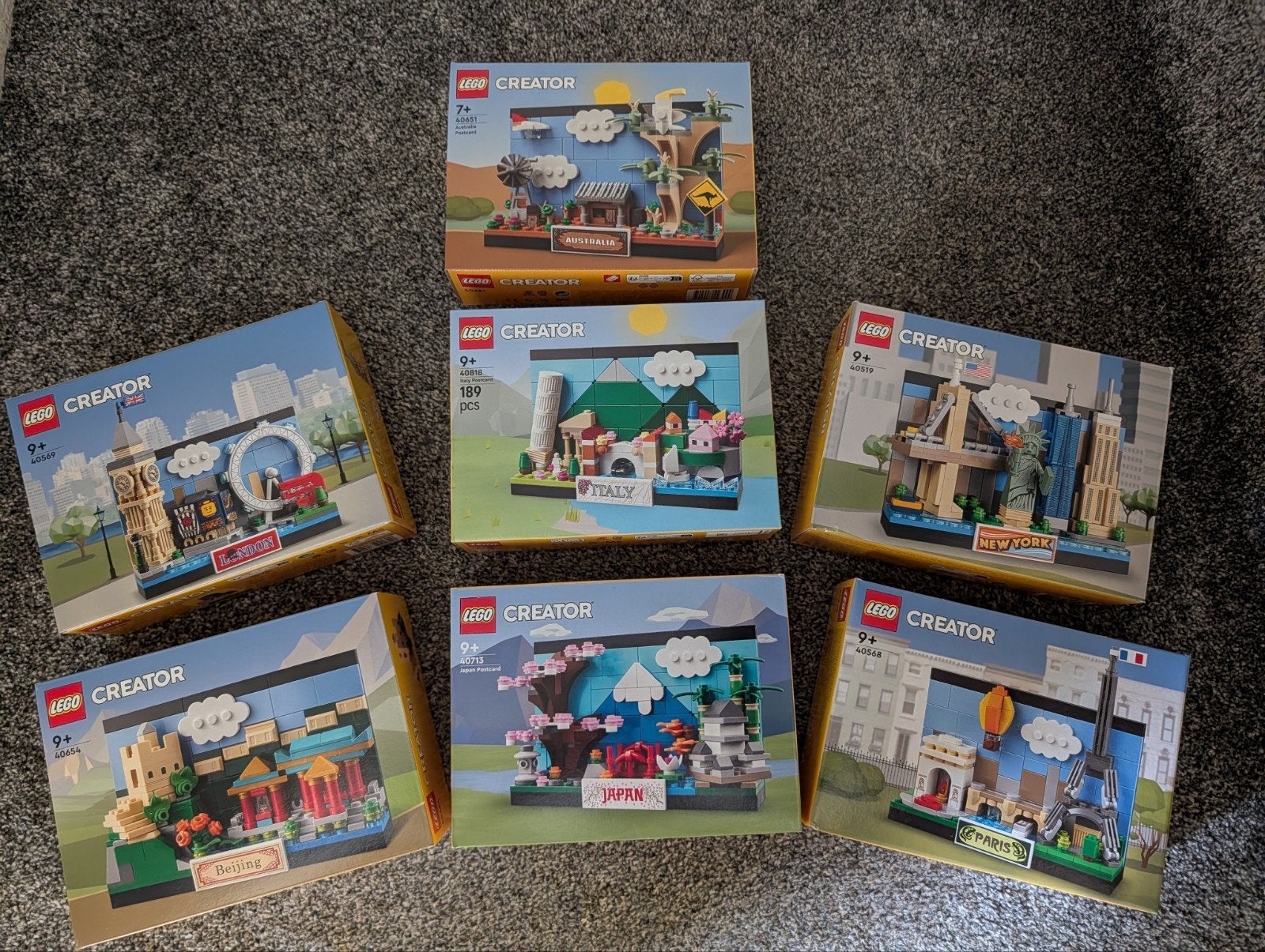 Lego postcards., Kinderen en Baby's, Speelgoed | Duplo en Lego, Nieuw, Ophalen of Verzenden
