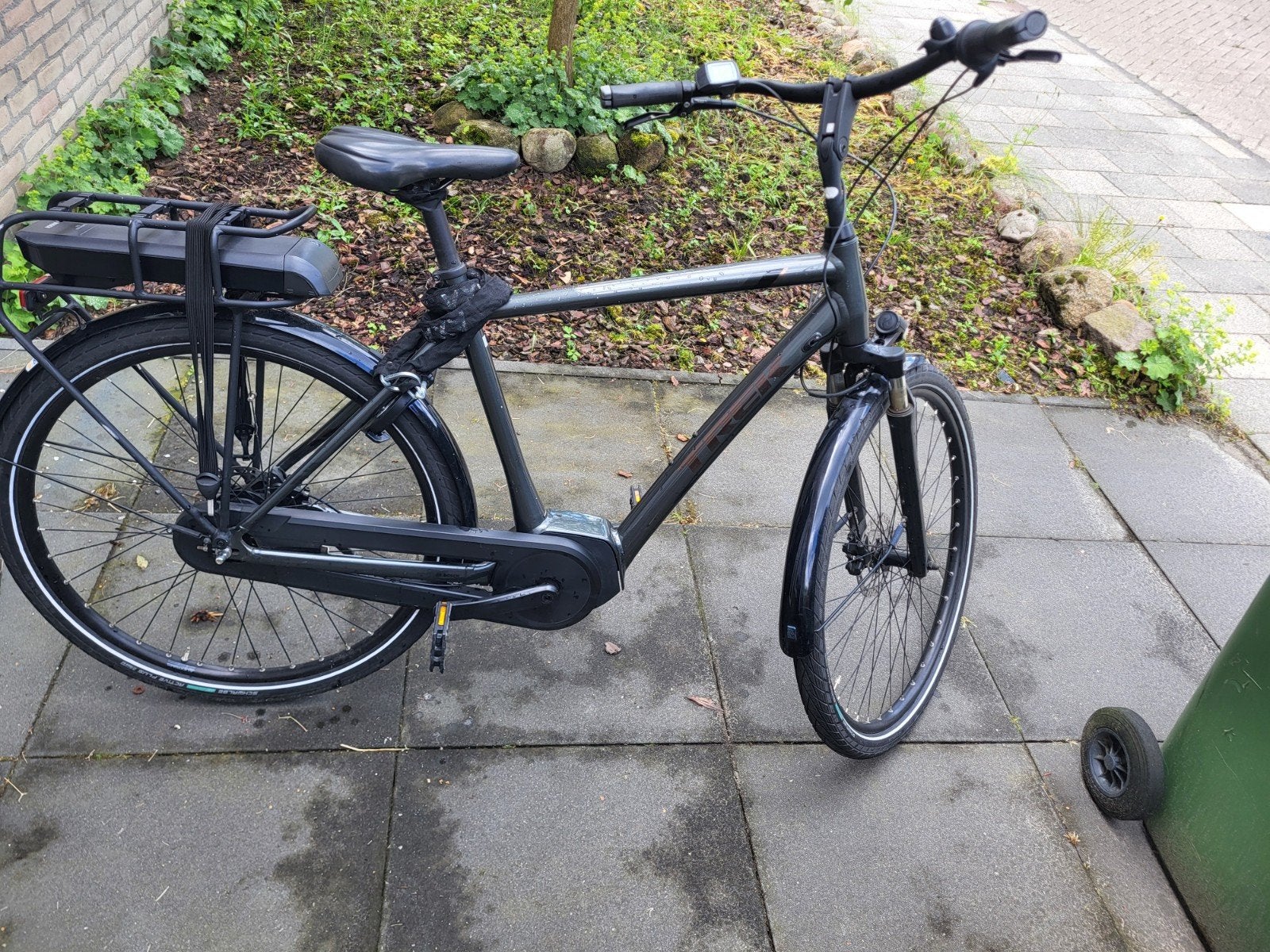 Trek District + L elektrische fiets met Bosch PowerPack 500, Overige merken, Gebruikt, Ophalen of Verzenden, 51 tot 55 cm