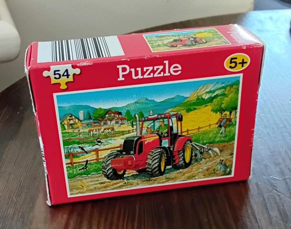 Legpuzzeltje - puzzel - tractor - trekker - boer - nieuw, Ophalen of Verzenden, Meer dan 50 stukjes, Nieuw