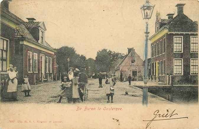 301-291-053 Oosterzee De Buren, Verzenden, Voor 1920, Friesland