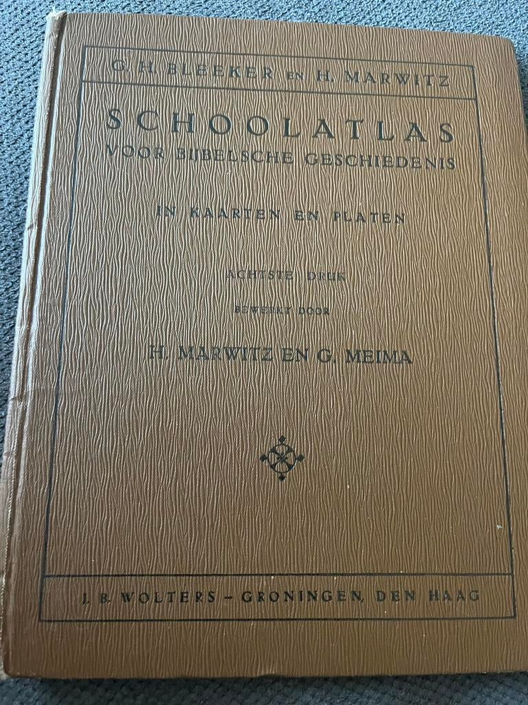 Schoolatlas voor Bijbelsche Geschiedenis, Ophalen of Verzenden