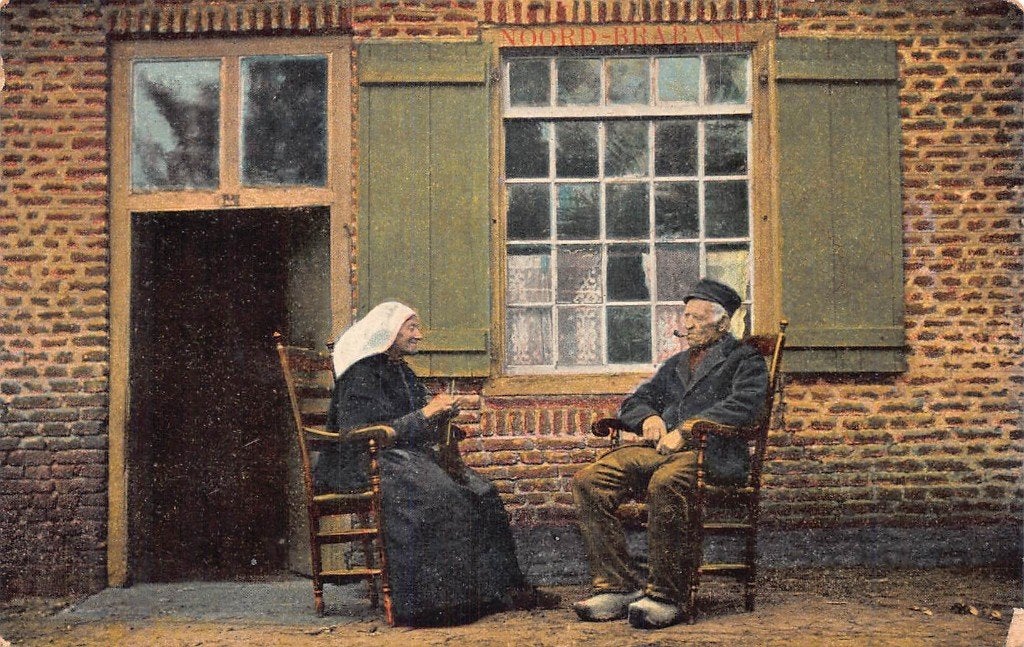 435 Noord-Brabant - Boerenleven / Dorpsleven 1912, Ophalen of Verzenden, Voor 1920, Gelopen, Noord-Brabant