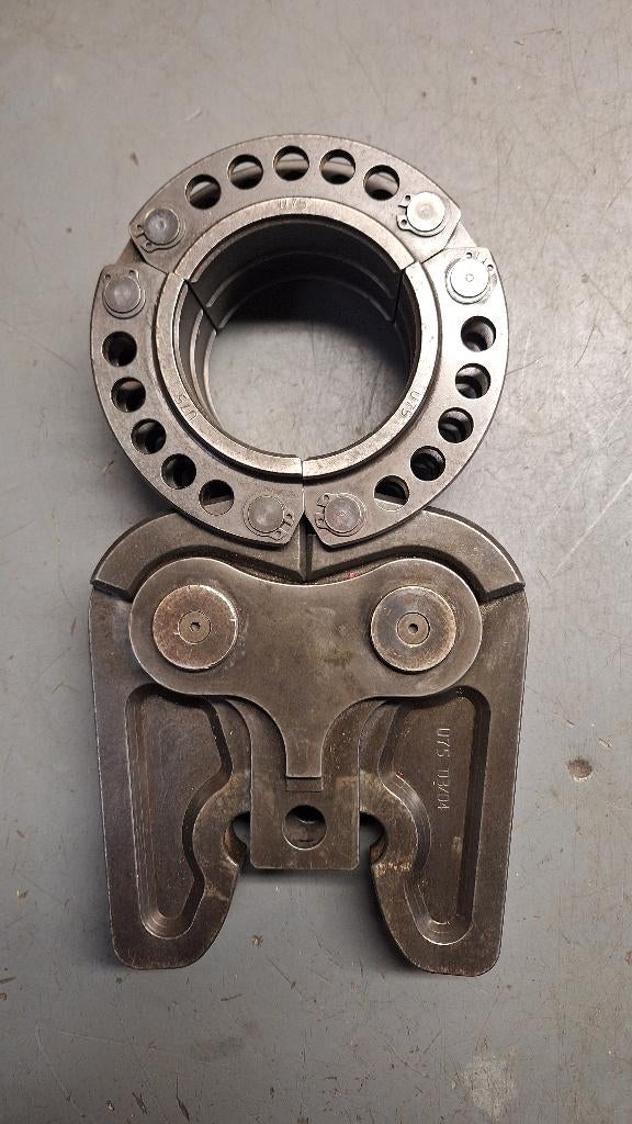 Uponor u75 persbek persketting persring 75mm uponor, Auto diversen, Autogereedschap, ., Ophalen of Verzenden, Zo goed als nieuw
