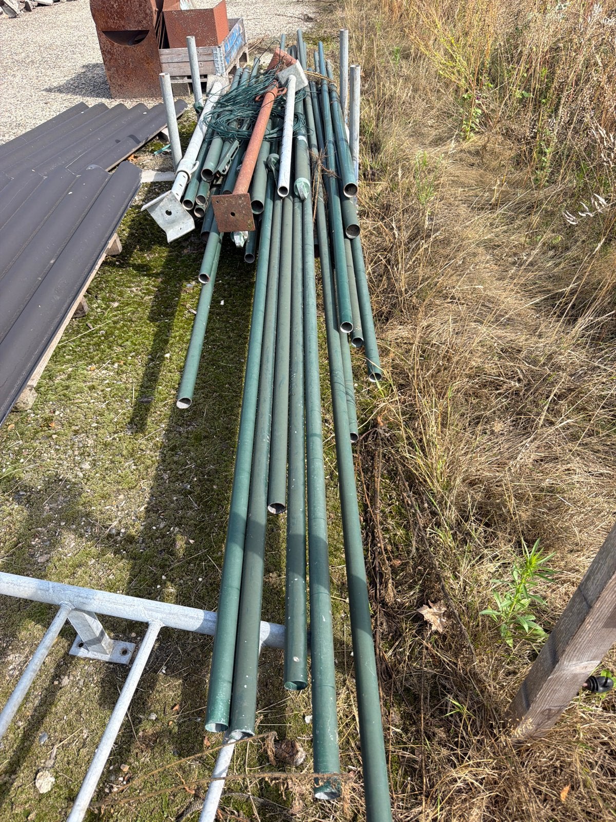 Buizen tbv hekwerk, Ophalen, Gebruikt, IJzer, Overige typen