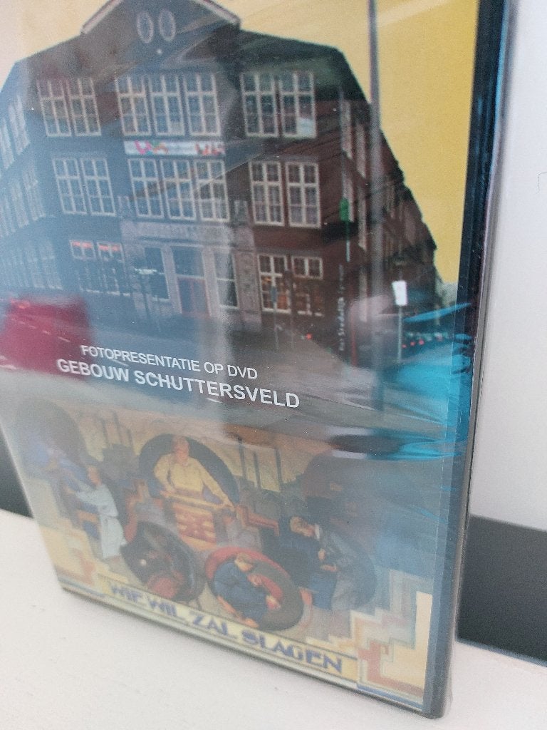 NIEUW: Gebouw Schuttersveld Enschede fotopresentatie DVD, Nederlands, Ophalen of Verzenden, Kunst of Cultuur, Nieuw in verpakking