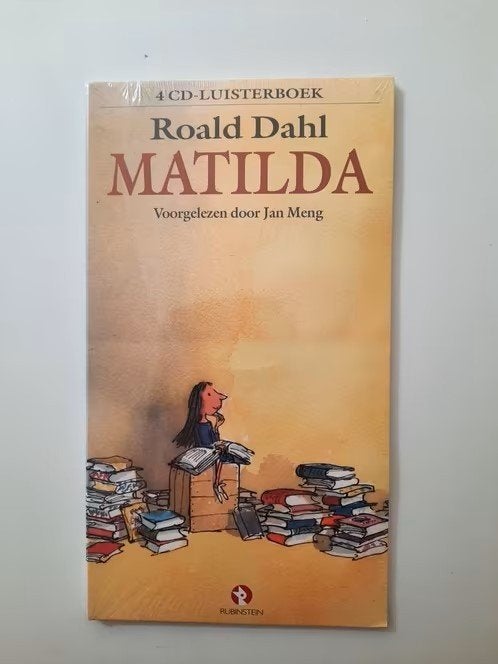 Matilda . Roald Dahl . 4 cd luisterboek . NIEUW in folie, Boeken, Luisterboeken, Ophalen of Verzenden, Roald Dahl, Cd
