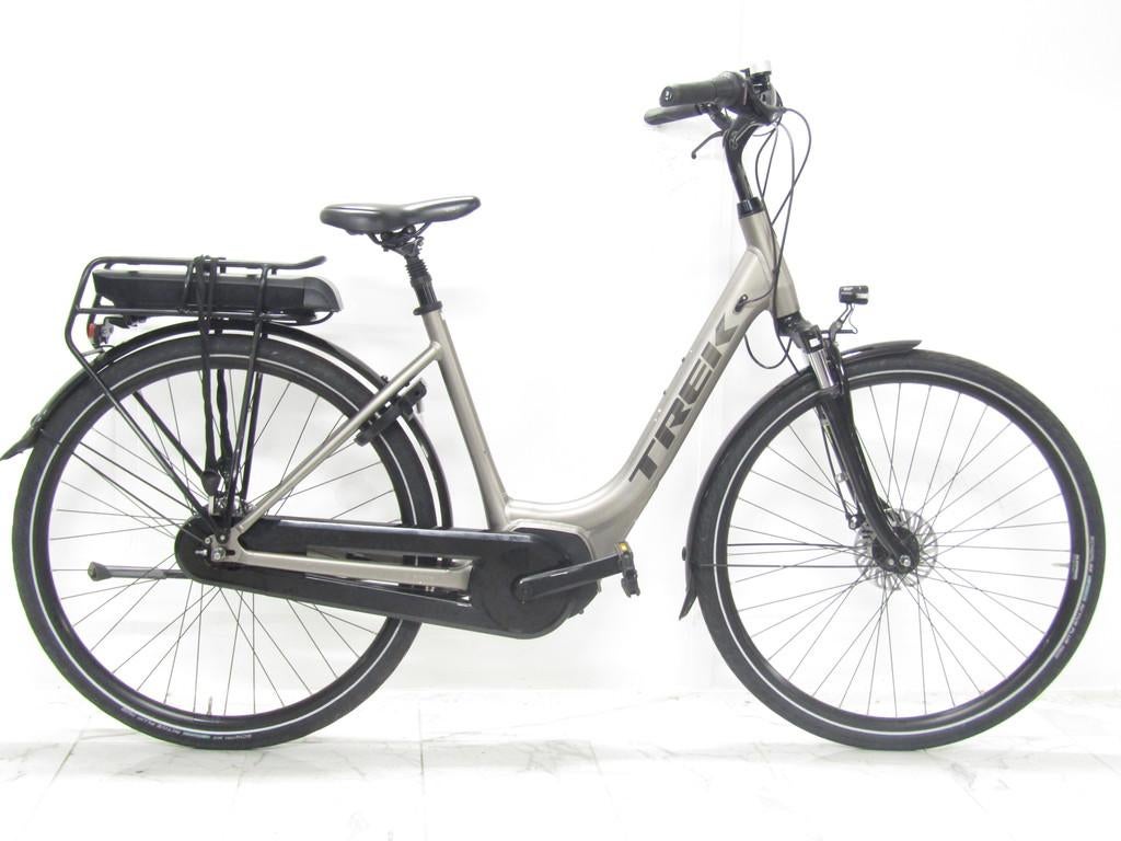 Trek District 3 grijs dames 50cm 28inch, Fietsen en Brommers, Elektrische fietsen, 47 tot 51 cm, Gebruikt, Overige merken