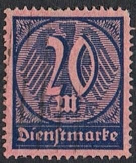 Duitse Rijk 24 zegels diverse kwaliteit van 1923, Postzegels en Munten, Postzegels | Europa | Duitsland, Verzenden, Duitse Keizerrijk