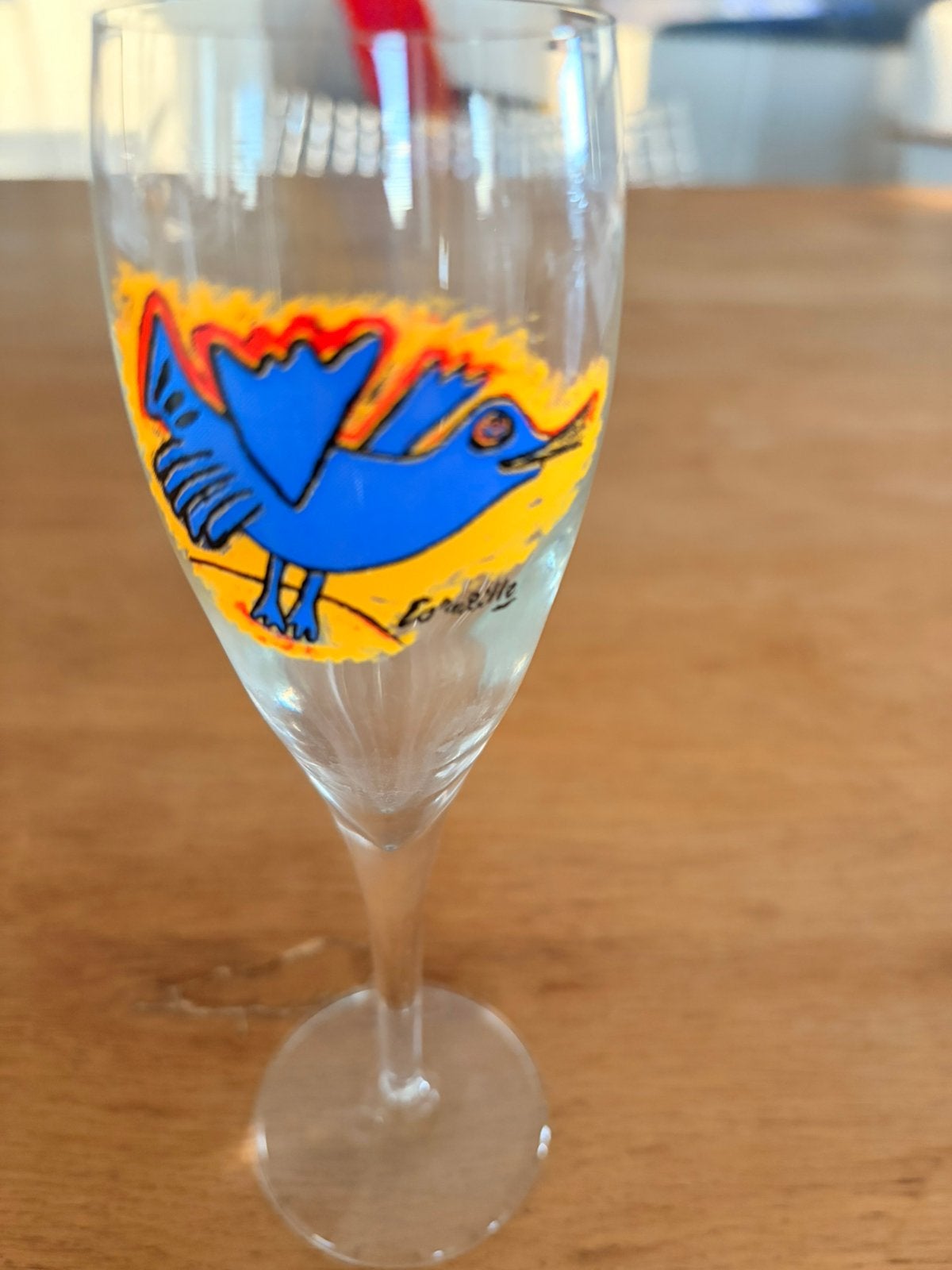 Wijnglas, Ophalen of Verzenden, Zo goed als nieuw, Overige typen