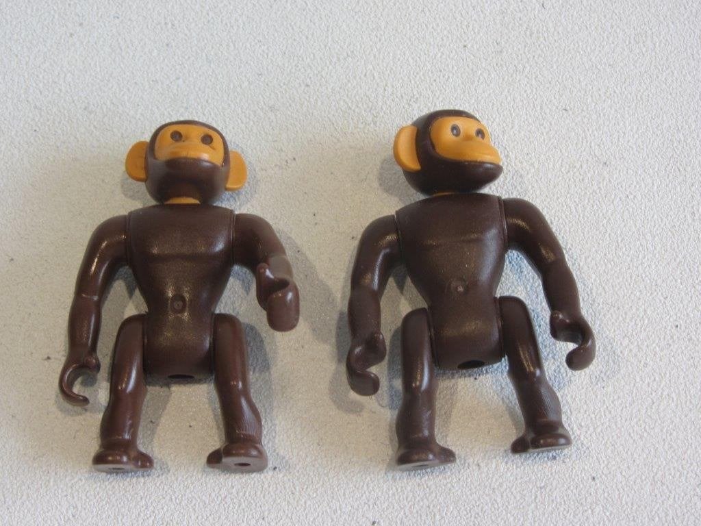 Playmobil Chimpansees apen, Ophalen of Verzenden, Gebruikt, Losse onderdelen